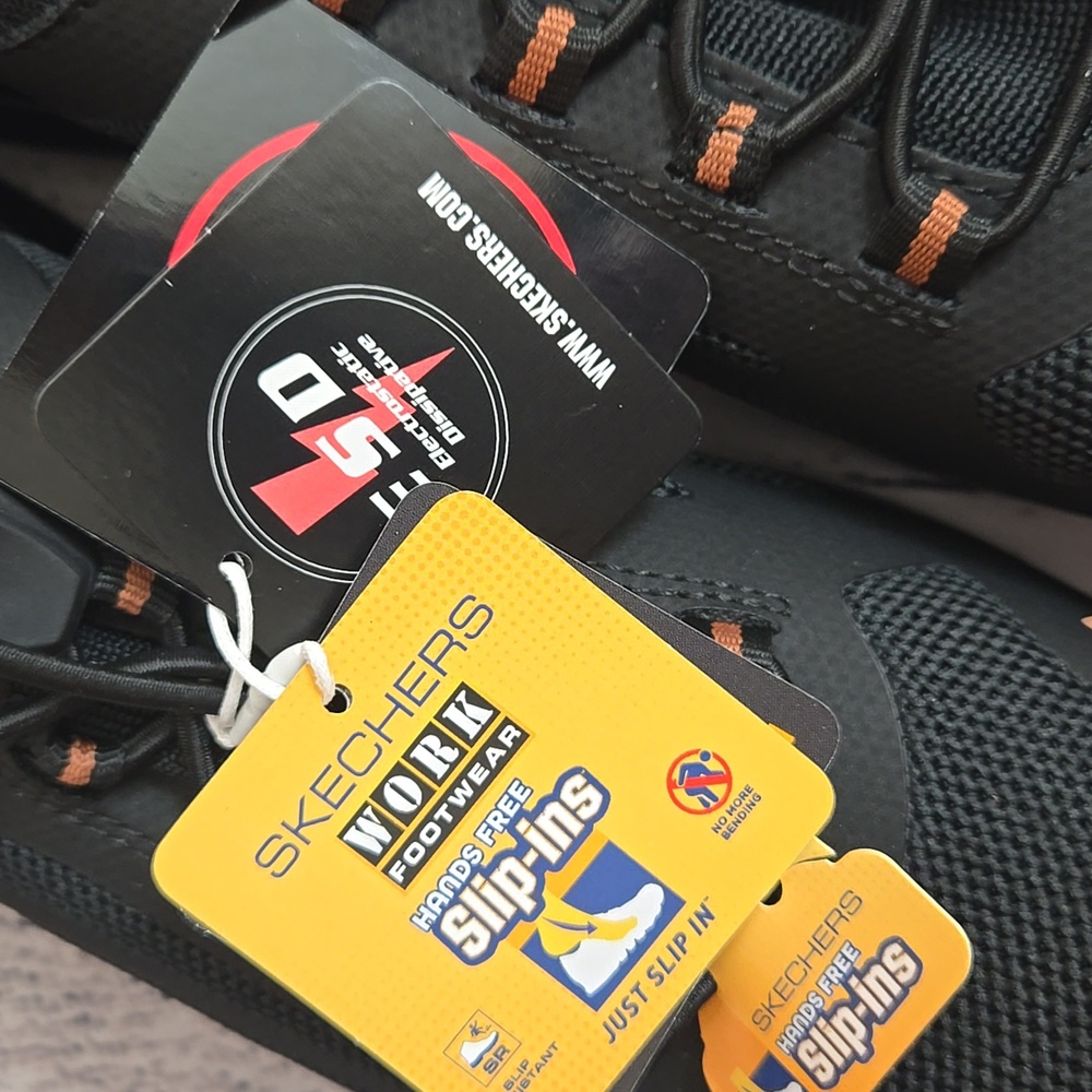 Skechers Hands Free Slip Ins Work Shoes - Picture 11 of 14